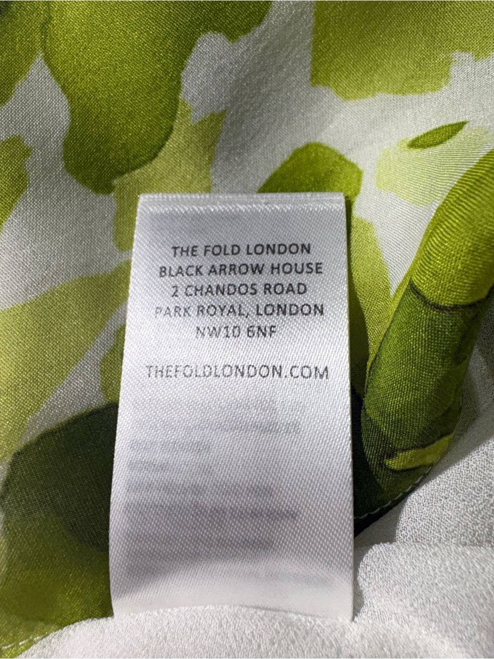 The Fold Rossana Silk Blouse - Picture 5 of 6
